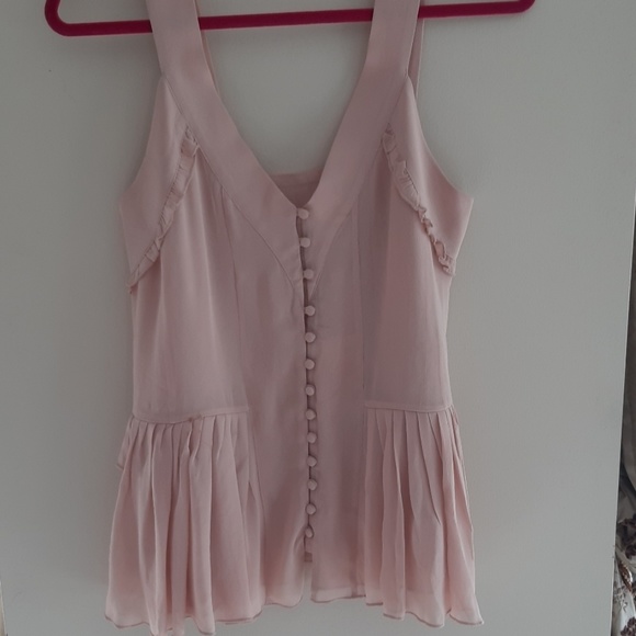 Dressy top pale pink/nudish - Picture 1 of 3